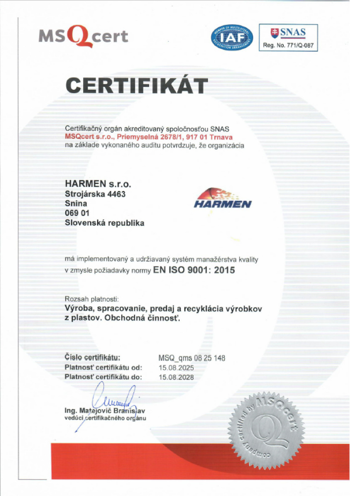 O nás / Certifikáty - foto